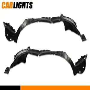 2 個フェンダーライナースプラッシュシールドフロント LH + RH 2015-2017 2021 日産ムラーノに適合 2PCS Fender Liner Splash Shield Front LH+RH Fit For 2015-2017 2021 Nissan Murano 【並行輸入品】