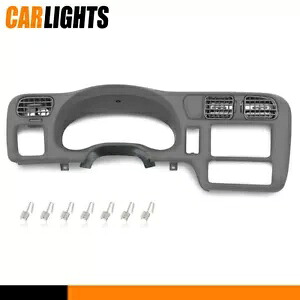 グレー ダッシュ ベゼル ダブル DIN フィット 98-04 シボレー S-10 GMC ソノマ ジミー ブレーザーに適合 GRAY DASH BEZEL DOUBLE DIN FIT FOR 98-04 CHEVY S-10 GMC SONOMA JIMMY BLAZER 【並行輸入品】 44,880円