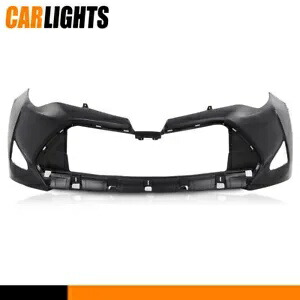 17-19 トヨタカローラ CE L LE XLE 新しいフロントバンパーカバー筋膜に適合 Fit For 17-19 Toyota Corolla CE L LE XLE NEW Front Bumper Cover Fascia 【並行輸入品】