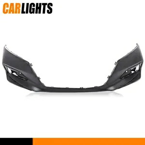 ブラック下塗りフロントバンパーカバー 2018-20 ホンダ アコードセダン センサーなしに適合 Black Primed Front Bumper Cover Fit For 2018-20 Honda Accord Sedan W/O Sensor 【並行輸入品】