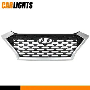 ヒュンダイツーソン 2019-2021 フロントアッパーバンパーグリルグリルアセンブリトリムに適合 Fit For Hyundai Tucson 2019-2021 Front Upper Bumper Grille Grill Assembly Trim 【並行輸入品】 38,610円