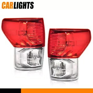 2007-13 トヨタ タンドラ交換用テールライトブレーキランプ左 + 右に適合 Fit For 2007-13 Toyota Tundra Replacement Tail Lights Brake Lamps Left+Right 【並行輸入品】