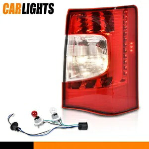 2011-16 クライスラー タウン & カントリー LED テールライト、電球付き、助手席側に適合。 Fit For 2011-16 Chrysler Town & Country LED Tail Light w/ bulbs Passenger Side 【並行輸入品】