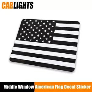バック中央ウィンドウアメリカ国旗デカールステッカーフォード F150/250/350 15-21 J Back Middle Window American Flag Decal Sticker Fit For Ford F150/250/350 15-21 J 【並行輸入品】