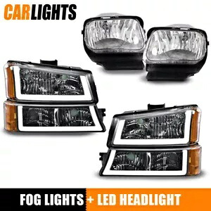03-06 SILVERADO LED DRL クロームハウジングヘッドライトランプ & フォグライトに適合。 FIT FOR 03-06 SILVERADO LED DRL CHROME HOUSING HEADLIGHTS LAMP & FOG LIGHTS 【並行輸入品】