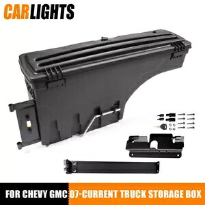 07-19 SILVERADO SIERRA トラック荷台ホイールウェル収納ツールボックス右側に適合 FIT FOR 07-19 SILVERADO SIERRA TRUCK BED WHEEL WELL STORAGE TOOL BOX RIGHT SIDE 【並行輸入品】 42,185円