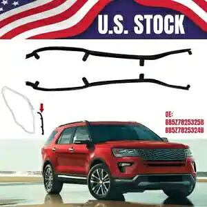 ペアリアドアフロントウェザーストリップシール LH & RH フォード エクスプローラー スポーツ 2011-2019 Pair Rear Door Front Weatherstrip Seal LH & RH For Ford Explorer Sport 2011-2019 【並行輸入品】
