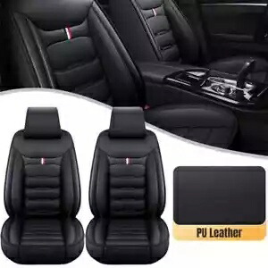 車のフロントシートカバーフォードマーベリック 2022 2023 2024 Pu レザープロテクター米国 Car Front Seat Covers For FORD MAVERICK 2022 2023 2024 PU Leather Protector US 【並行輸入品】