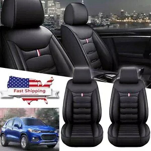 シボレートラックス LT LS 車のフロントシートカバー Pu レザーフルプロテクターパッド米国 For Chevrolet Trax LT LS Car Front Seat Covers PU Leather Full Protector Pad US 【並行輸入品】