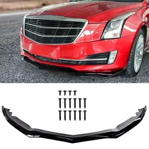 キャデラック ATS 2015-2018 3 個グロスブラックフロントバンパーリップスポイラーディフ??ューザー米国 For Cadillac ATS 2015-2018 3pcs Gloss Black Front Bumper Lip Spoiler Diffuser US 【並行輸入品】 38,610円