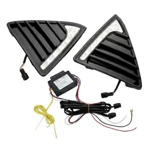 LED フォグライトデイタイムランニングライトドライビングランプ DRL フォードフォーカス 2011-2014 LED Fog Light Daytime Running Lights Driving Lamp DRL For Ford Focus 2011-2014 【並行輸入品】