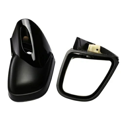 オートバイ部品ペア黒バックミラーサイドミラー BMW K1200 LT 1200M 1999-2008 Motorcycle Part Pair Black Rearview Side Mirror For BMW K1200 LT 1200M 1999-2008 【並行輸入品】