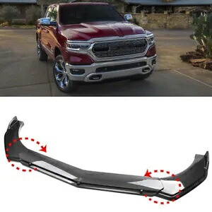 ダッジラム 1500 カーボンファイバーフロントバンパーリップカバースプリッターボディキット米国 For Dodge For Ram 1500 Carbon Fiber Front Bumper Lip Cover Splitter Body Kit US 【並行輸入品】