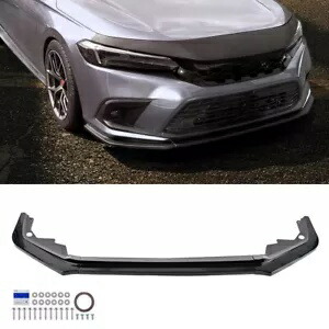 フロントロアバンパーリップボディキットスポイラーホンダシビック 11th Si EX セダン 2021-24 Front Lower Bumper Lip Body Kit Spoiler For Honda Civic 11th Si EX Sedan 2021-24 【並行輸入品】