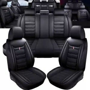 トヨタカムリ用カーシートカバーレザー5シートフロントリアプロテクタークッションパッド For Toyota Camry Car Seat Covers Leather 5-Seat Front Rear Protector Cushion Pad 【並行輸入品】