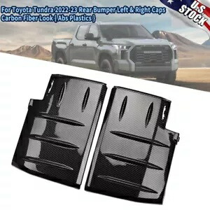リアバンパーエンドカバーキャップ LH + RH タンドラ 2022-2023 52181-0C050 & 52182-0C050 Rear Bumper End Covers Caps LH+RH For Tundra 2022-2023 52181-0C050 & 52182-0C050 【並行輸入品】