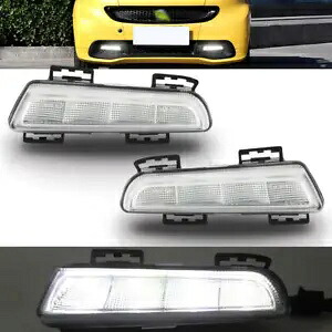 フロントバンパー LED デイタイムランニングライトフォグランプスマートフォーツー 451 2012-2014 Front Bumper LED Daytime Running Light Fog Lamp For Smart Fortwo 451 2012-2014 【並行輸入品】