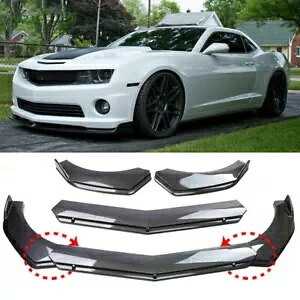 シボレーカマロ SS RS LT フロントバンパーリップスポイラースプリッターキットカーボンファイバー米国 For Chevy Camaro SS RS LT Front Bumper Lip Spoiler Splitter Kit Carbon Fiber US 【並行輸入品】 40,040円