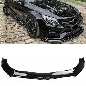 ベンツ C180 C200 C230 C250 C300 フロントバンパーリップスポイラースプリッターあごキット米国 For Benz C180 C200 C230 C250 C300 Front Bumper Lip Spoiler Splitter Chin Kit US 【並行輸入品】