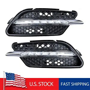 LED フォグランプ DRL デイタイムランニングライト ベンツ W204 C クラス AMG スポーツ 2008-2011 LED Fog Lamp DRL Daytime Running Light For Benz W204 C Class AMG Sport 2008-2011 【並行輸入品】