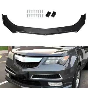 アキュラ MDX 2001-2024 カーボンファイバーフロントバンパーリップスプリッタースポイラーボディキット For Acura MDX 2001-2024 Carbon Fiber Front Bumper Lip Splitter Spoiler Body Kit 【並行輸入品】