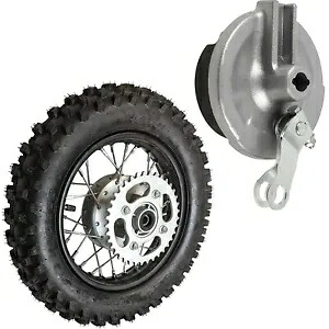 後輪 80/100-10 タイヤリム 3.00-10 ドラムブレーキダートピットバイク KLX110 KX65 CRF70 Rear Wheel 80/100-10 Tire Rim 3.00-10 Drum Brake Dirt Pit Bike KLX110 KX65 CRF70 【並行輸入品】 45,540円