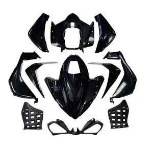 Taotao ATA150G、Coolster 3150 CXC 中国 ATV 用プラスチックボディフェンダーキット (ブラック) Plastic Body Fender Kit for Taotao ATA150G, Coolster 3150 CXC Chinese ATV(Black) 【並行輸入品】