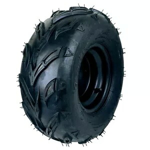 16x8-7 左 LH タイヤ & リムフロント/リアホイール ATV 50cc 70cc 90cc 110cc 125cc 16x8-7 Left LH Tire & Rim Front / Rear Wheel ATV 50cc 70cc 90cc 110cc 125cc 【並行輸入品】