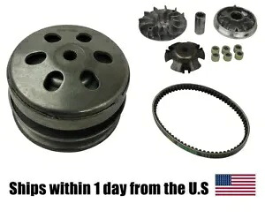 GY6 150cc クラッチアセンブリ 19 スプライン自動スクーター原付ゴーカート ATV セット GY6 150cc Clutch Assembly 19 Spline Automatic Scooter Moped Go-Kart ATV SET 【並行輸入品】