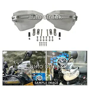 ロイヤルエンフィールドスーパーメテオール650透明ハンドガードキットに適合 Fit For Royal Enfield Super Meteor 650 Transparent Hand Guard Kit 【並行輸入品】