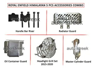 ロイヤルエンフィールド「ヒマラヤアクセサリー」コンボパック 5 個に適合 Fit For Royal Enfield \