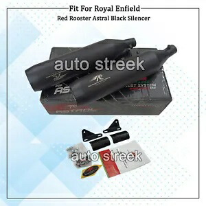 ロイヤルエンフィールドスーパーメテオ650レッドルースターアストラルブラックエキゾーストサイレンサーに適合 Fit For Royal Enfield Super Meteor 650 Red Rooster Astral Black Exhaust Silencer 【並行輸入品】 74,415円