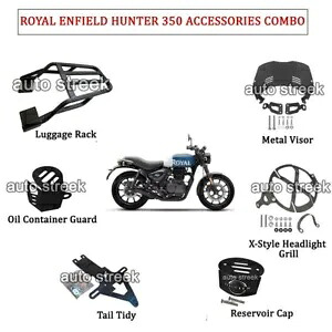 ロイヤルエンフィールドハンター350に適合「6個のアクセサリーコンボ - 2」 Fit For Royal Enfield HUNTER 350 \