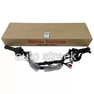 本物のロイヤル エンフィールド ハンドルバー コンプリート サテン ブラック メテオ 350 用 Genuine Royal Enfield Handlebar Complete Satin Black For Meteor 350 【並行輸入品】