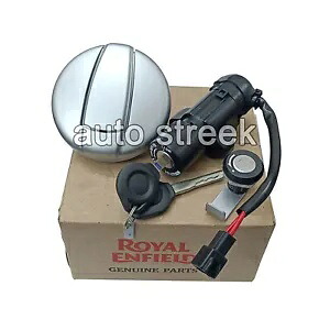 純正 ロイヤルエンフィールド スーパーメテオ650 共通キーロックセット Genuine Royal Enfield Super Meteor 650 Common Key Lock Set 【並行輸入品】