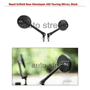 本物のロイヤル エンフィールド New Himalayan 450 ツーリング ミラー ブラック ペア Genuine Royal Enfield New Himalayan 450 Touring Mirror Black Pair 【並行輸入品】