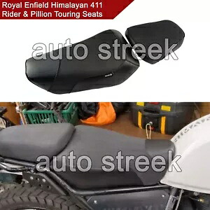 ロイヤルエンフィールドヒマラヤン 411 ツーリングカスタマイズライダー & ピリオンシート D31 に適合 Fit For Royal Enfield Himalayan 411 Touring Customized Rider & Pillion Seat D31 【並行輸入品】