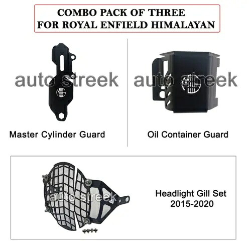 ロイヤル エンフィールド ヒマラヤン 3 個アクセサリー コンボ パックに適合 Fit For Royal Enfield Himalayan 3 PCS Accessories Combo Pack 【並行輸入品】 38,610円