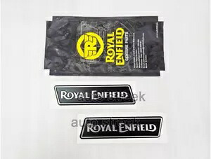本物のロイヤル エンフィールド ヒマラヤン トップ フレーム デカール LH および RH ペア Genuine Royal Enfield Himalayan Top Frame Decals LH and RH Pair 【並行輸入品】