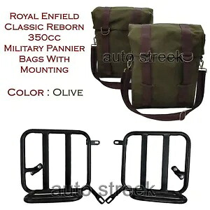 ロイヤルエンフィールドクラシックリボーン350ミリタリーサンドパニアバッグ用フィッティングD-3 For Royal Enfield Classic Reborn 350 Military Sand Pannier Bag With Fitting D -3 【並行輸入品】