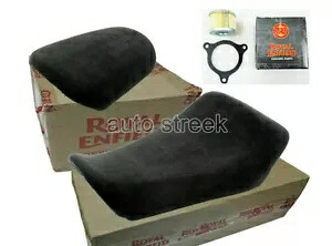 本物のロイヤル エンフィールド ヒマラヤン ライダー & パッセンジャー ツーリング シート & 無料オイル フィルター Genuine Royal Enfield Himalayan Rider & Passenger Touring Seat & Free Oil Filter 【並行輸入品】