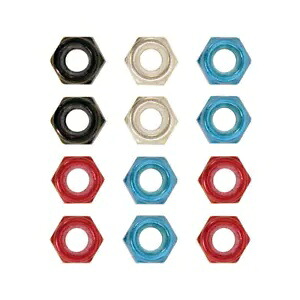 6 陽極酸化アルミニウム ロック ナット 6mm スポーツバイク ボディワーク オートバイ ATV レッド 6 Anodized Aluminum Locking Nuts 6mm Sportbike Bodywork Motorcycle ATV Red 【並行輸入品】|カスタムパーツ WORLD倉庫