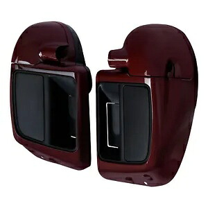 下部ベント付きフェアリングはハーレーツーリング 2014-2024 ビリヤード-バーガンディに適合 Lower Vented Fairing Fits For Harley Touring 2014-2024 Billiard-Burgundy 【並行輸入品】