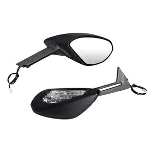 ターンシグナルライト バックミラー ドゥカティ 1299 パニガーレ 2015-2018 米国に適合 Turn Signal Light Rear View Mirrors Fit For Ducati 1299 Panigale 2015-2018 US 【並行輸入品】