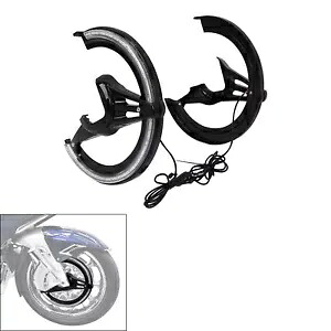 ブレーキローターカバー LED ライト アンバー ホンダ ゴールドウィング 1800 GL1800 2018-2023用 Brake Rotor Covers LED Light Amber Fit For Honda Goldwing 1800 GL1800 2018-2023 【並行輸入品】