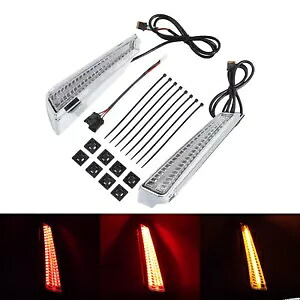 リアフィラー LED ライトターンシグナルホンダ ゴールドウィング 1800 GL1800 2018-2023 に適合 Rear Filler LED Light Turn Signals Fits For Honda Goldwing 1800 GL1800 2018-2023 【並行輸入品】