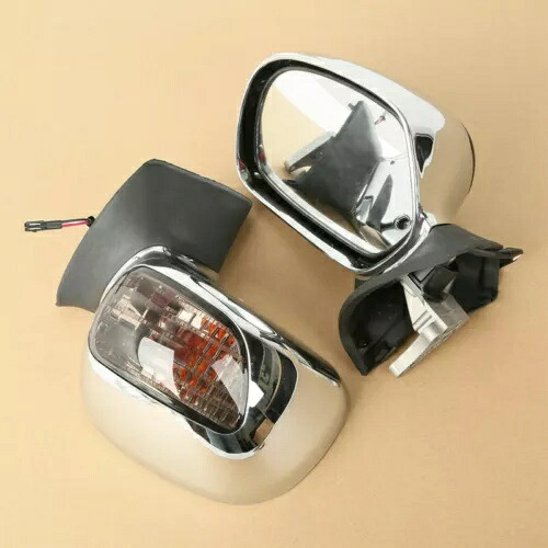 バックミラーターンシグナルホンダゴールドウィング GL1800 GL 1800 2001-2017 Rearview Mirrors Turn Signals Fit For Honda Goldwing GL1800 GL 1800 2001-2017 【並行輸入品】