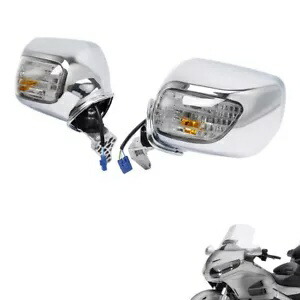 バックミラーウインカー クリアレンズ ホンダ ゴールドウィング GL1800 F6B 13-17用 Rear View Mirror Turn Signals Clear Lens Fit For Honda Goldwing GL1800 F6B 13-17 【並行輸入品】 50,160円