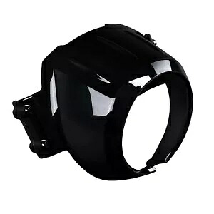 グロスブラックフロントヘッドライトフェアリングカバーインディアンスカウトシックスティ2015-2022に適合 Gloss Black Front Headlight Fairing Cover Fit For Indian Scout Sixty 2015-2022 【並行輸入品】