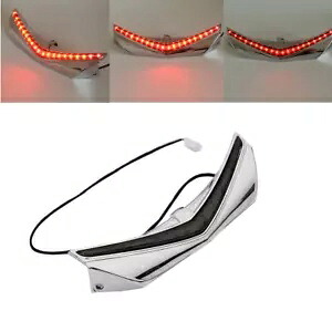 リアフェンダーチップ LED ランブレーキアクセントライト付き ホンダ GL1800 2012-2017 に適合 Rear Fender Tip W/ LED Run-Brake Accent Light Fit For Honda GL1800 2012-2017 【並行輸入品】 38,610円